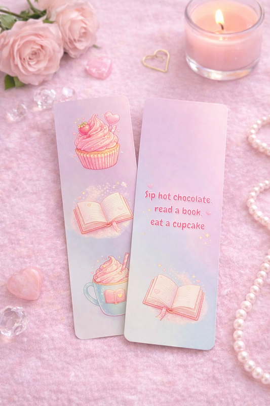 Marque Page Books & Cupcakes